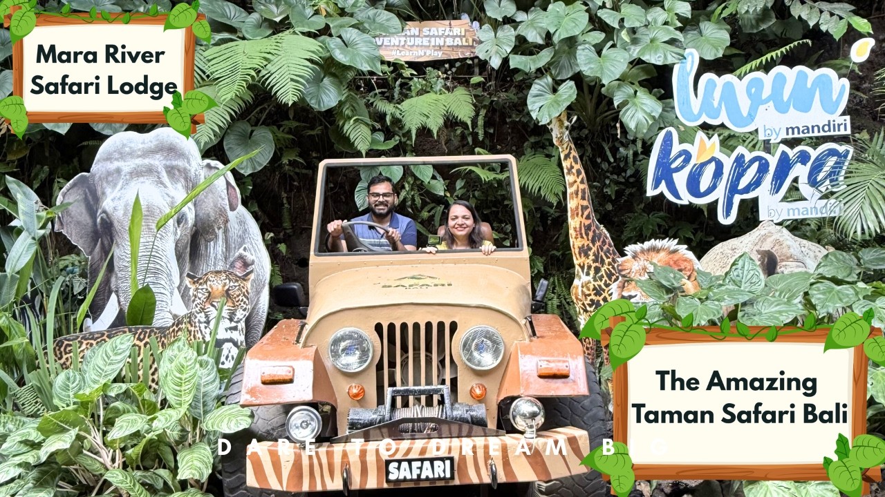 The Amazing Taman Safari Bali | Mara River Safari Lodge | Safari Park and Marine Park | Indonesia
